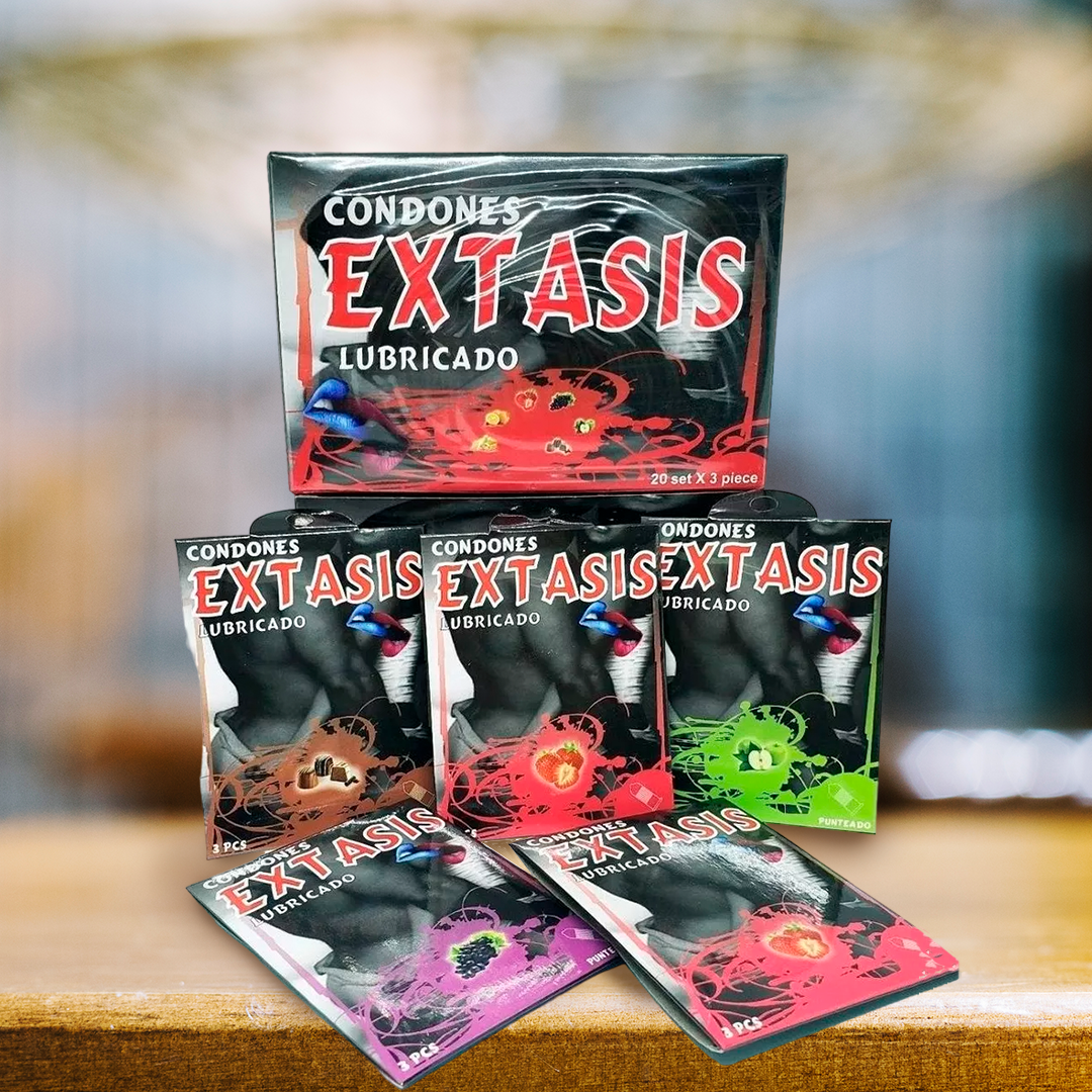 PRESERVATIVO EXTASIS LUBRICADO PRESERVATIVO EXTASIS LUBRICADO